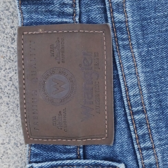 Wrangler men's regular fit jeans size 38 x 30 - Picture 8 of 10